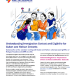 Understanding Immigration Context and Eligibility for Cuban and Haitian Entrants